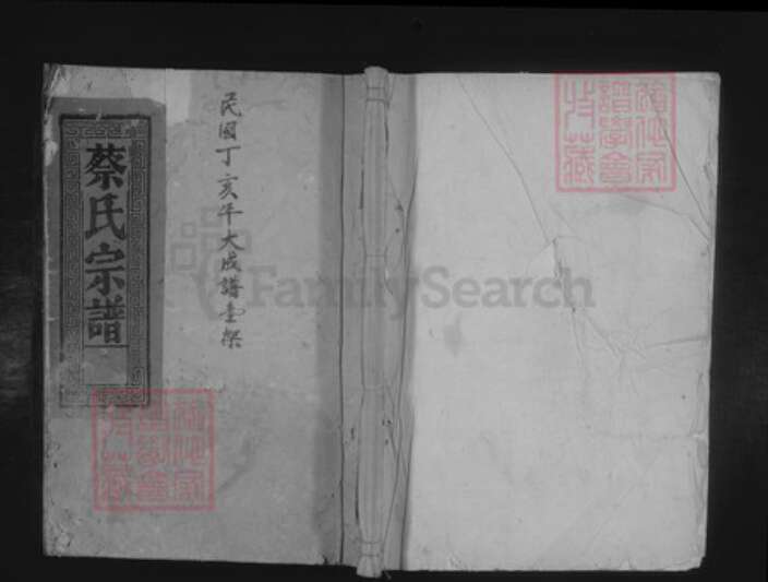 江西省九江市都昌县苏山乡蔡氏族谱-蔡氏宗谱.pdf电子版缩略图