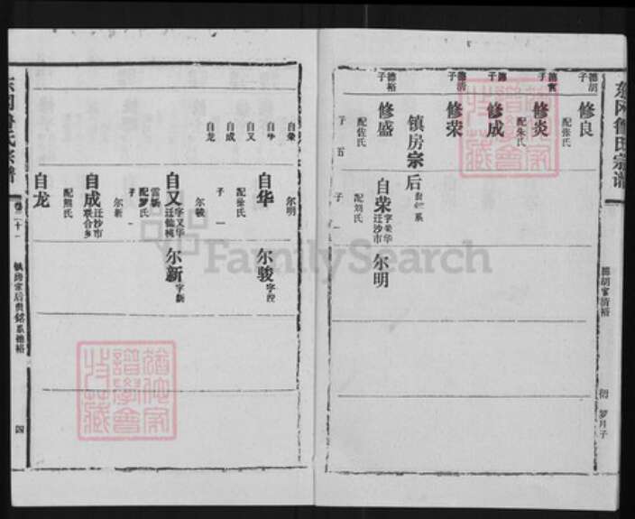 湖北省天门市干驿镇鲁氏族谱-东冈鲁氏族谱.pdf电子版预览图4