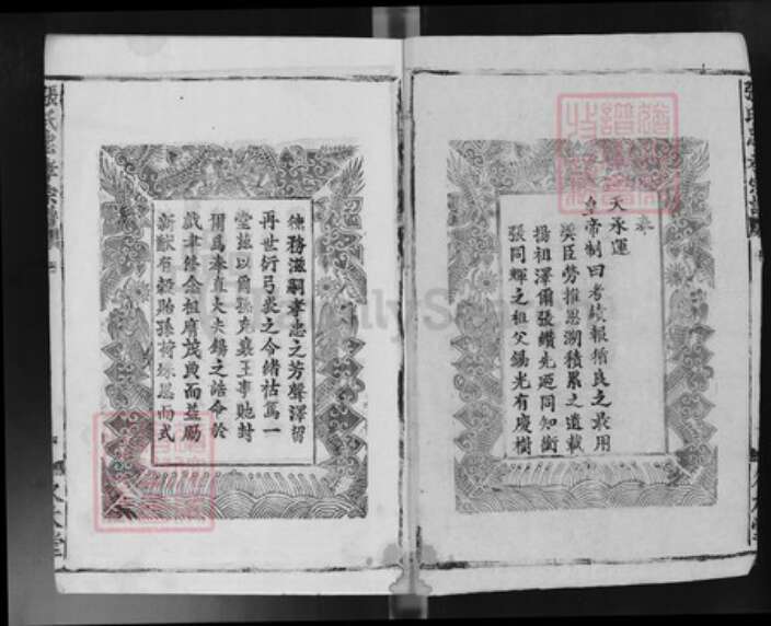 湖北省武汉市江夏区龙泉街道张氏久大堂族谱-张氏忠孝宗谱.pdf电子版预览图3