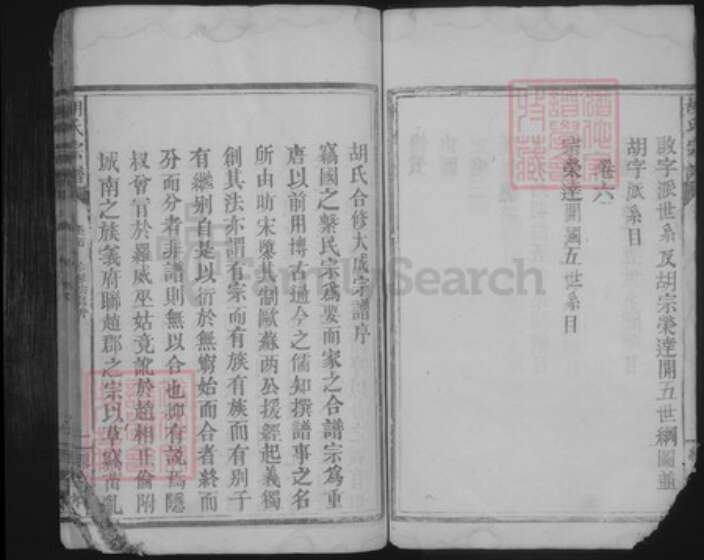 湖北省咸宁市咸安区大幕乡胡氏族谱-胡氏宗谱.pdf电子版预览图5