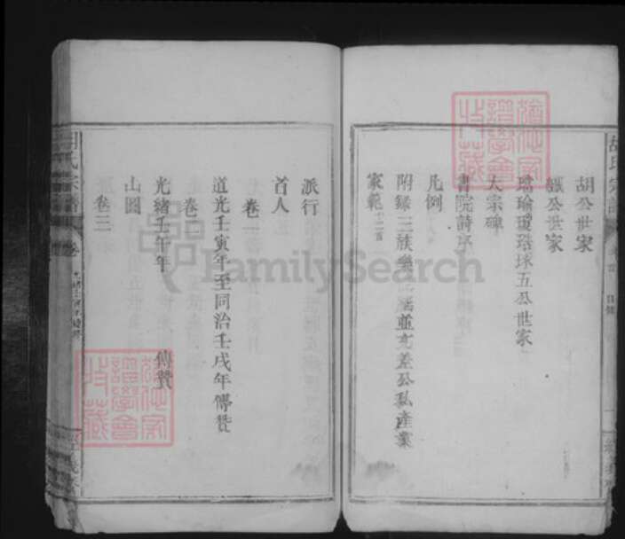 湖北省咸宁市咸安区大幕乡胡氏族谱-胡氏宗谱.pdf电子版预览图5