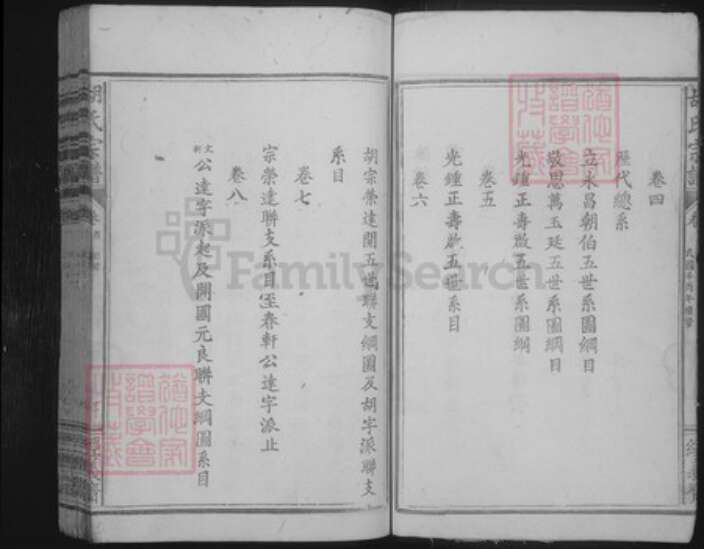 湖北省咸宁市咸安区大幕乡胡氏族谱-胡氏宗谱.pdf电子版预览图5