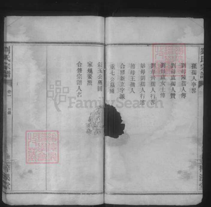 湖北省武汉市武昌区粮道街道刘氏梓溪堂族谱-刘氏宗谱.pdf电子版预览图4