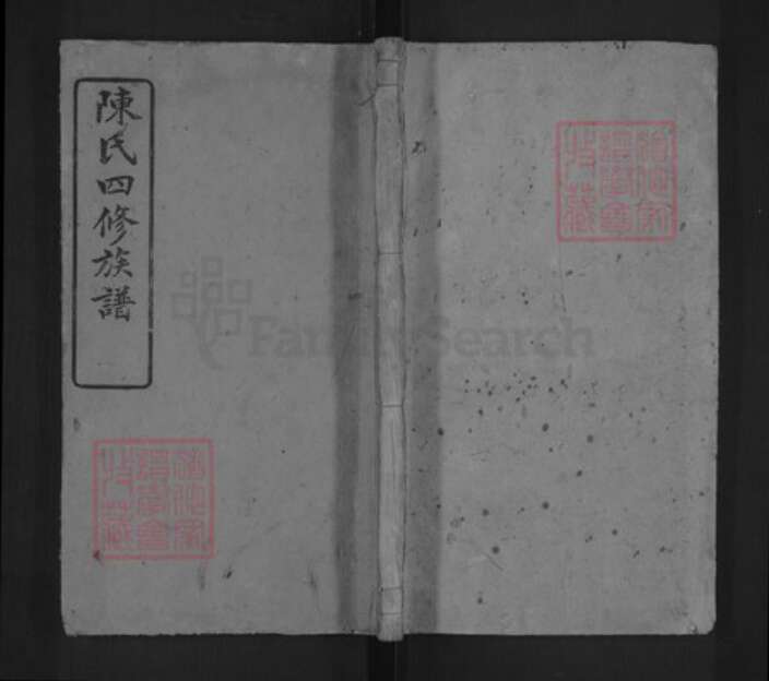 湖南省娄底市新化县西河镇陈氏颕川堂族谱-陈氏四修族谱.pdf电子版缩略图