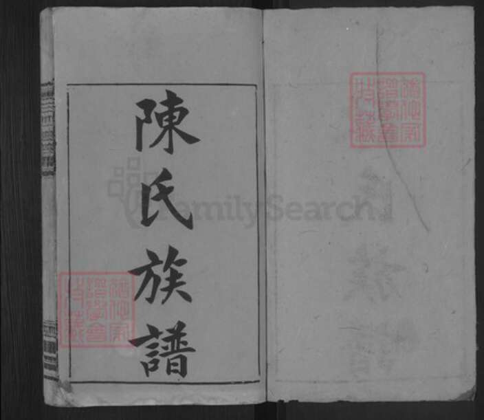 湖南省娄底市新化县西河镇陈氏颕川堂族谱-陈氏四修族谱.pdf电子版预览图1