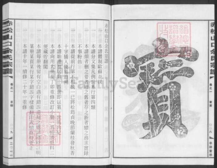 浙江省金华市金东区赤松镇余氏族谱-赤松山口余氏宗谱.pdf电子版预览图5