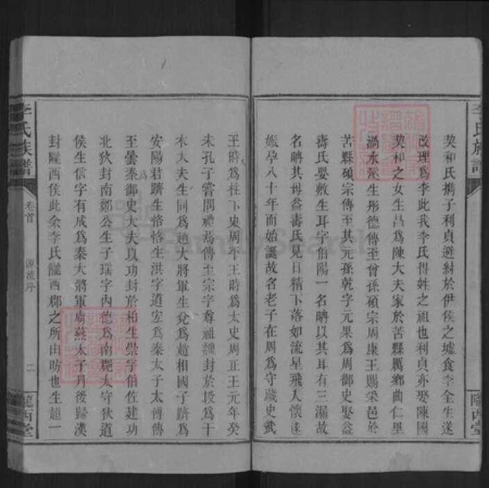 湖南省邵阳市洞口县洞口李氏陇西堂族谱-李氏续修族谱.pdf电子版预览图5