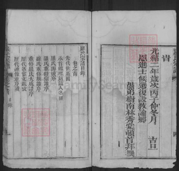 湖北省黄冈市罗氏族谱-罗氏宗谱.pdf电子版预览图5