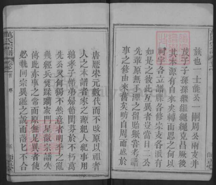 湖北省武汉市黄陂区万氏师孟堂族谱-万氏宗谱.pdf电子版预览图5