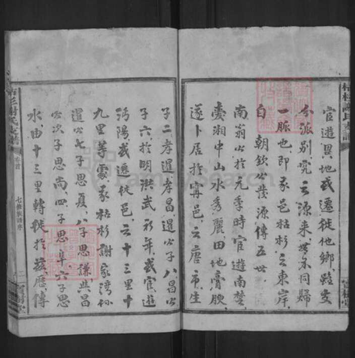 湖南省益阳市谢氏宝树堂族谱-枯杉谢氏支谱.pdf电子版预览图3