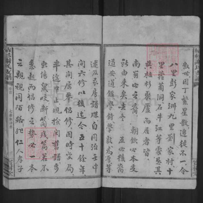 湖南省益阳市谢氏宝树堂族谱-枯杉谢氏支谱.pdf电子版预览图4