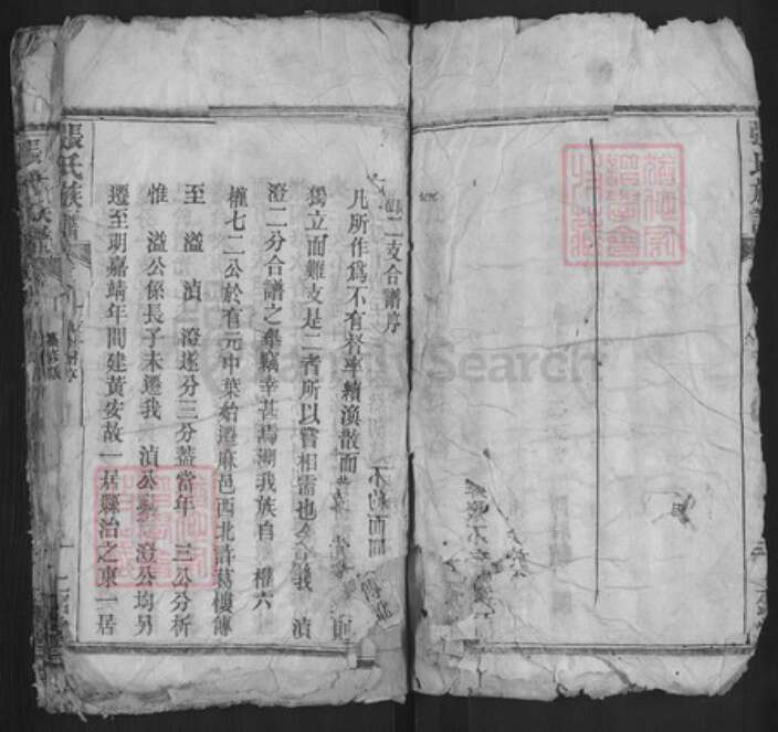 湖北省黄冈市红安县张氏二铭堂族谱-张氏族谱.pdf电子版预览图3