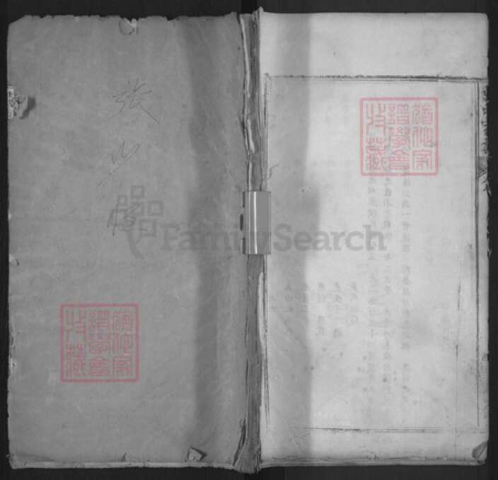 湖北省黄冈市浠水县巴河镇张氏孝友堂族谱-张氏宗谱.pdf电子版缩略图