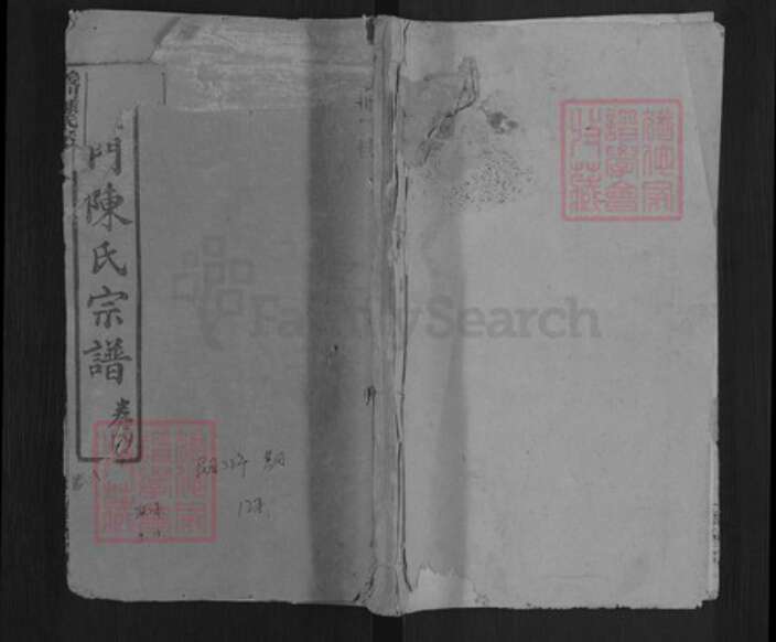 湖北省黄冈市武穴市陈氏德心堂族谱-义门陈氏宗谱.pdf电子版缩略图