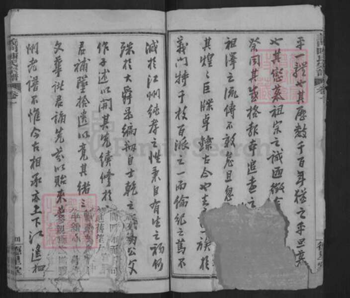 湖北省黄冈市武穴市陈氏德心堂族谱-义门陈氏宗谱.pdf电子版预览图5