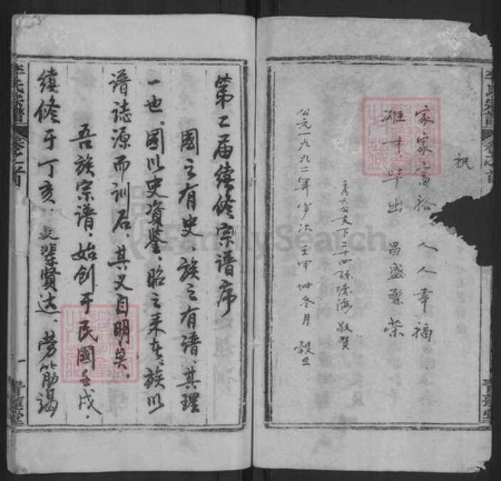 湖北省黄冈市麻城市李氏青莲堂族谱-李氏宗谱.pdf电子版预览图2