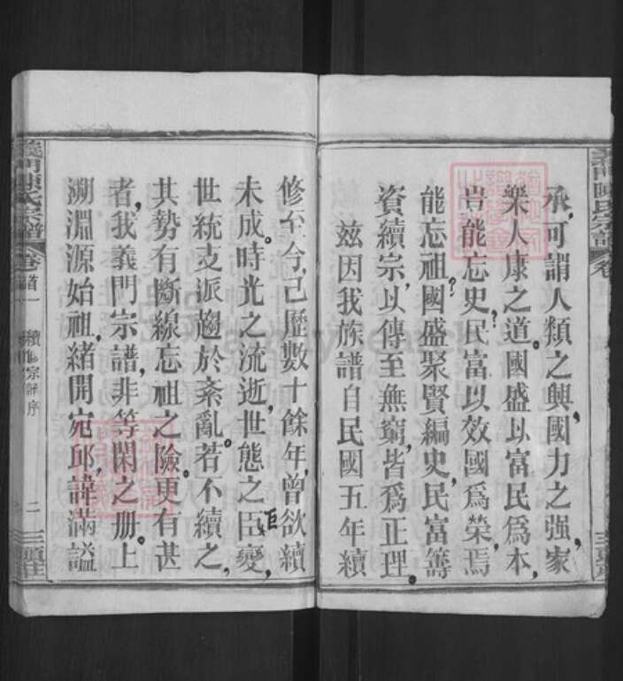 湖北省黄冈市红安县陈氏族谱-义门陈氏宗谱.pdf电子版预览图4