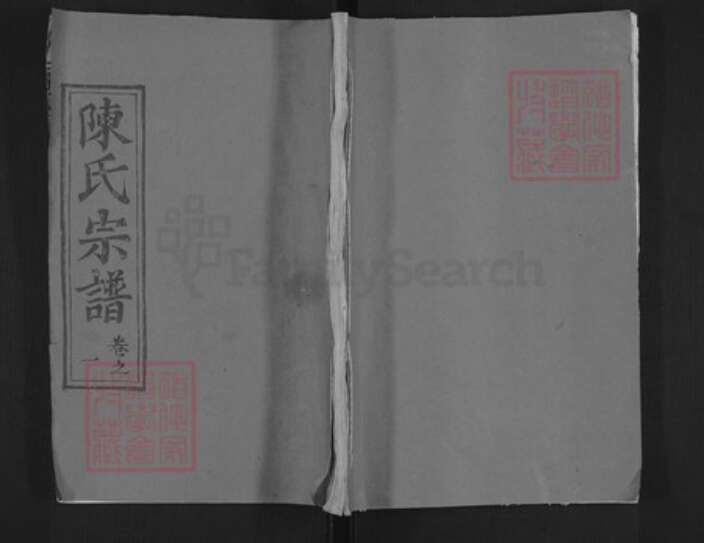 湖北省武汉市新洲区陈氏光裕堂族谱-陈氏宗谱.pdf电子版缩略图