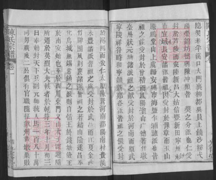 湖北省武汉市新洲区陈氏光裕堂族谱-陈氏宗谱.pdf电子版预览图4