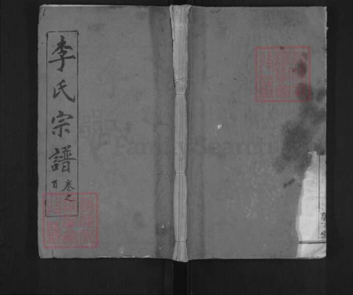 湖北省黄冈市麻城市白果镇李氏敦本堂族谱-李氏宗谱.pdf电子版缩略图