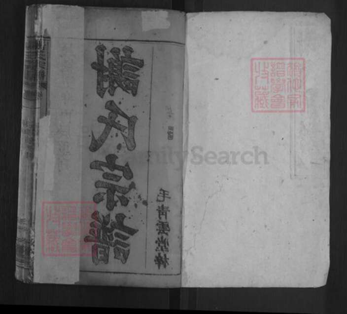 湖北省黄冈市罗田县匡河镇谢氏敦本堂族谱-谢氏宗谱.pdf电子版预览图1