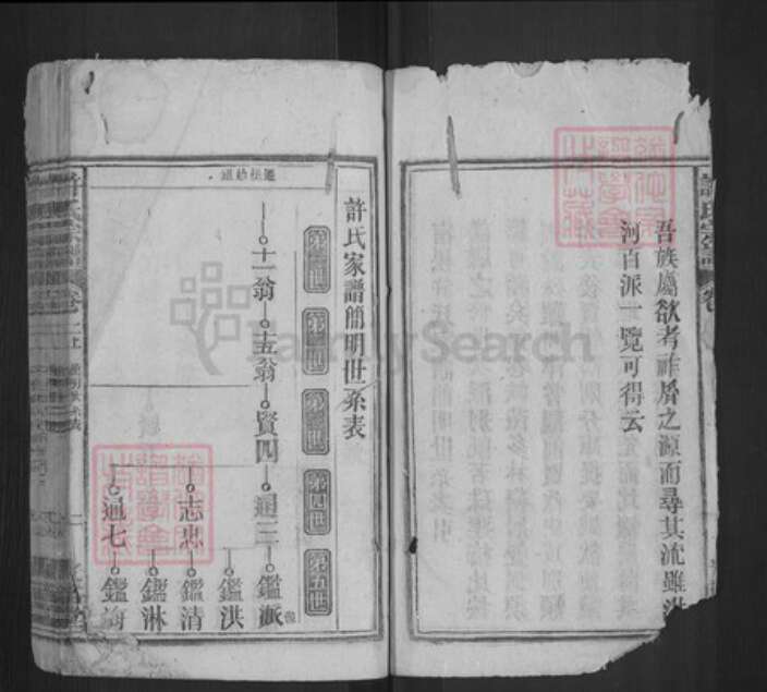 安徽省安庆市宿松县许氏光裕堂族谱-许氏宗谱.pdf电子版预览图2