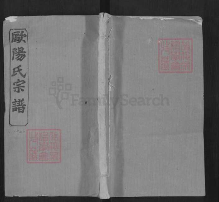 湖北省黄冈市欧阳氏六一堂族谱-欧阳氏宗谱.pdf电子版缩略图