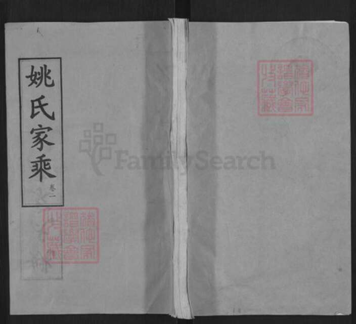 湖北省武汉市新洲区姚氏敦本堂族谱-姚氏宗谱.pdf电子版缩略图