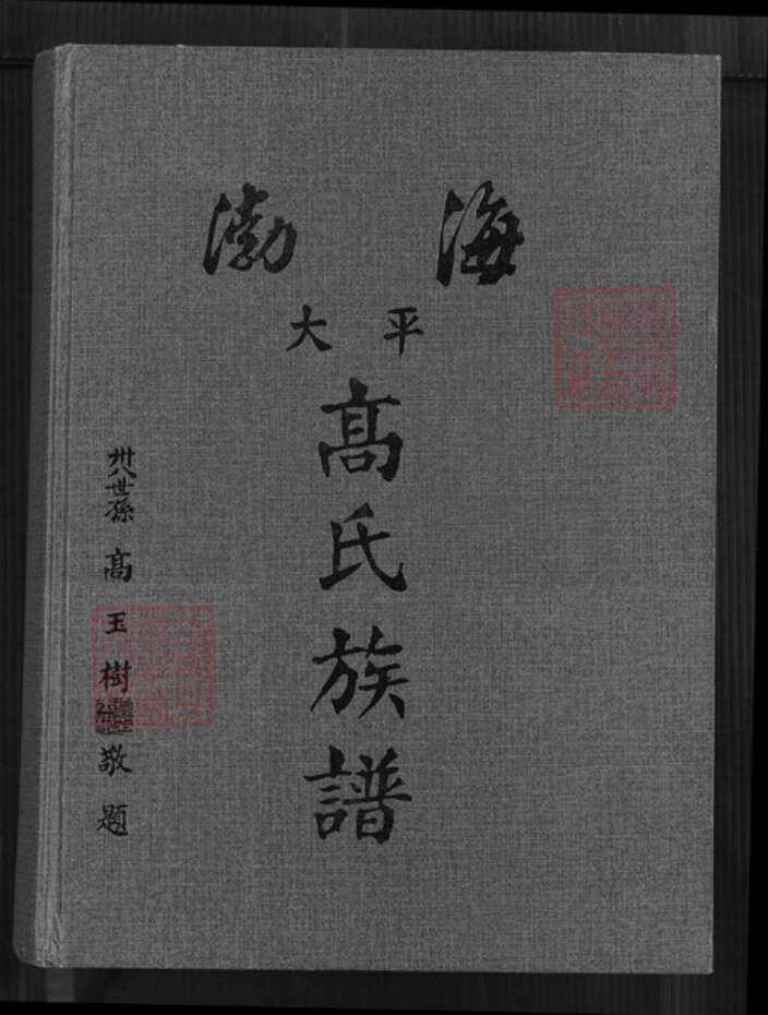 福建省泉州市安溪县大坪乡高氏瑞云堂族谱-渤海大平高氏族谱.pdf电子版缩略图