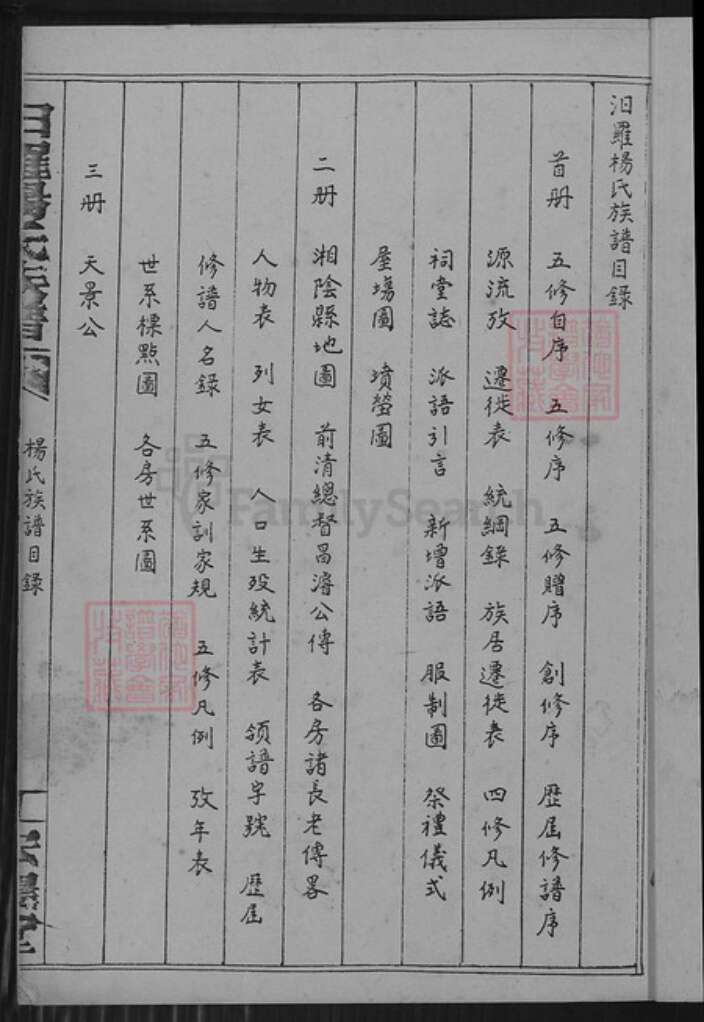 湖南省岳阳市汨罗市杨氏宏农堂族谱-汨罗杨氏族谱五修.pdf电子版预览图4