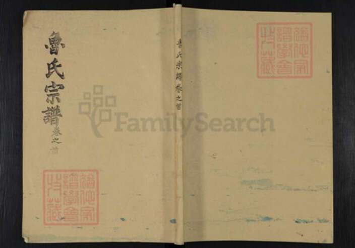 湖北省黄冈市麻城市鲁氏三异堂族谱-鲁氏宗谱.pdf电子版缩略图