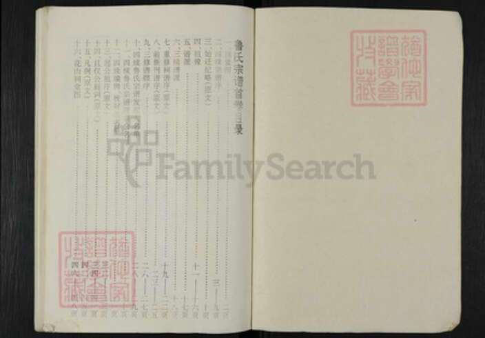 湖北省黄冈市麻城市鲁氏三异堂族谱-鲁氏宗谱.pdf电子版预览图1