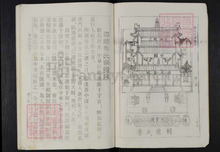 湖北省黄冈市麻城市鲁氏三异堂族谱-鲁氏宗谱.pdf电子版预览图3