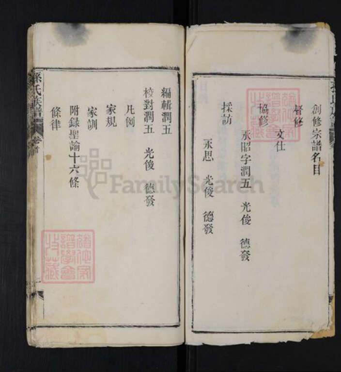 湖北省武汉市蔡甸区孙氏族谱-孙氏族谱.pdf电子版预览图3