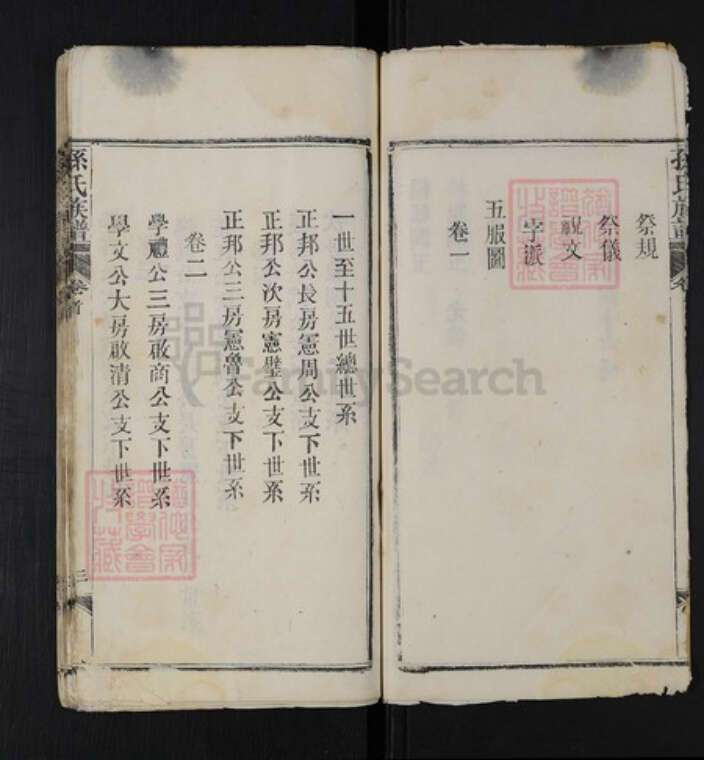 湖北省武汉市蔡甸区孙氏族谱-孙氏族谱.pdf电子版预览图4