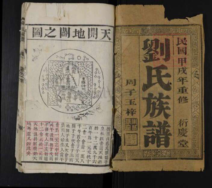 江苏省泰州市姜堰区刘氏衍庆堂族谱-刘氏族谱.pdf电子版预览图1