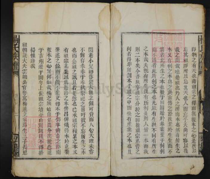 江西省宜春市万载县杨氏弘农堂族谱-杨氏族谱.pdf电子版预览图3