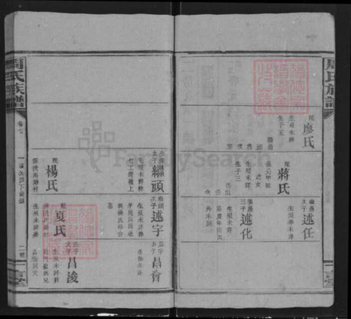 湖南省永州市东安县横塘镇周氏一言堂族谱-周氏族谱.pdf电子版预览图2