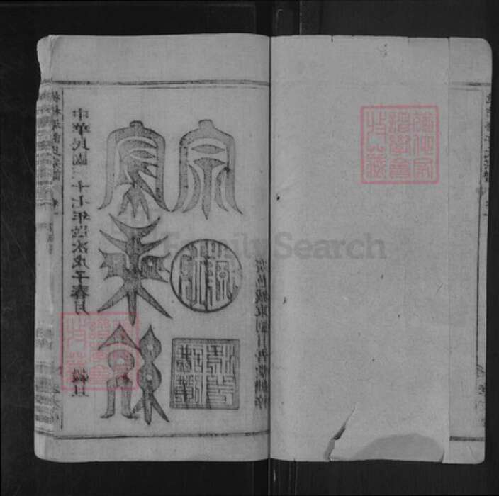 江西省上饶市广丰区许氏孝友堂族谱-桃柿塘许氏宗谱.pdf电子版预览图1