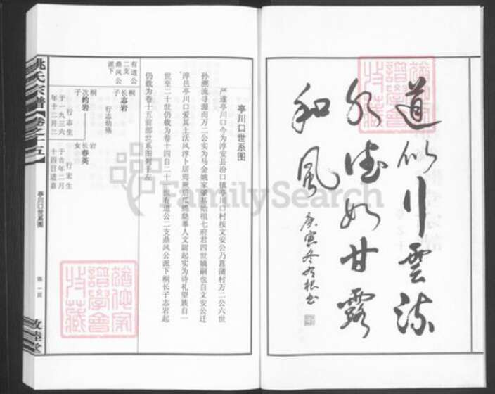 浙江省杭州市淳安县县汾口镇姚氏敦睦堂族谱-姚氏宗谱.pdf电子版预览图2