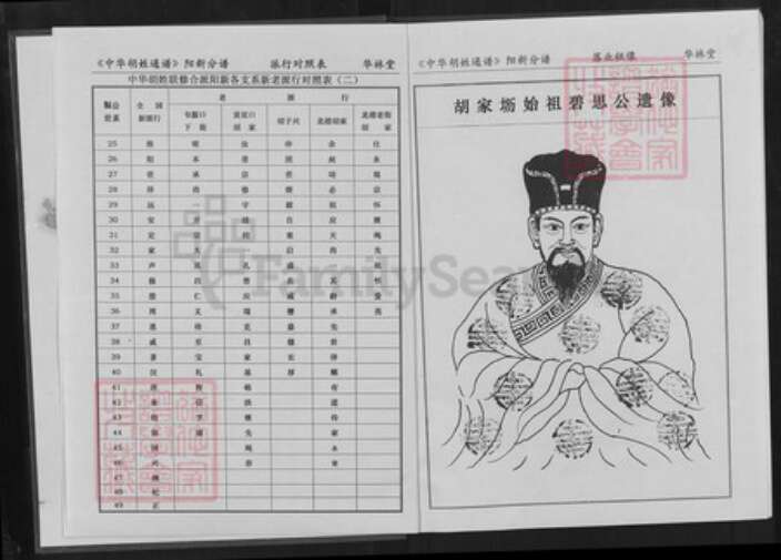 湖北省黄石市阳新县白沙镇胡氏华林堂族谱-中华胡姓通谱.阳新分谱.pdf电子版预览图5