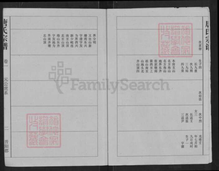 湖北省武汉市江夏区唐氏族谱-唐氏宗谱.pdf电子版预览图3