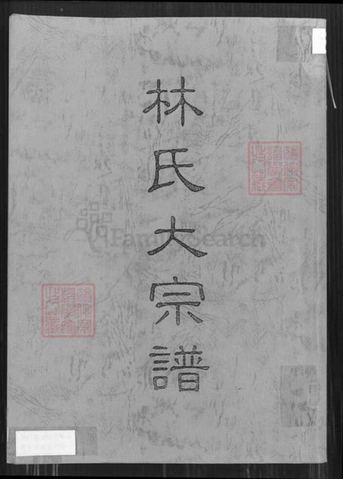 台湾桃园市龟山区林氏族谱-林氏大宗谱.pdf电子版缩略图