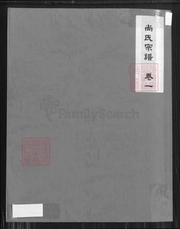 江苏省南京市六合区尚氏兴渭塘族谱-尚氏宗谱.pdf电子版缩略图