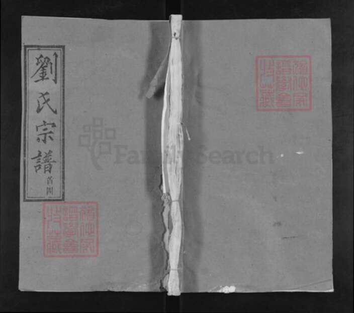 湖北省武汉市新洲区刘氏三祝堂族谱-刘氏宗谱.pdf电子版缩略图