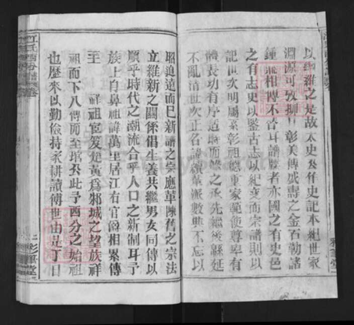 湖北省武汉市新洲区江氏彩笔堂族谱-江氏西分谱.pdf电子版预览图2