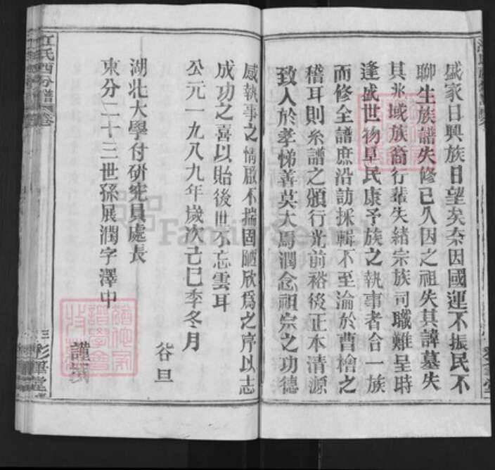 湖北省武汉市新洲区江氏彩笔堂族谱-江氏西分谱.pdf电子版预览图3