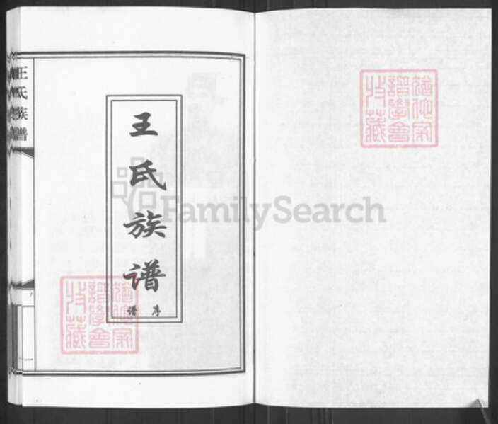 河北省沧州孟村回族自治县新县镇王氏四贤堂族谱-王氏族谱.pdf电子版预览图1