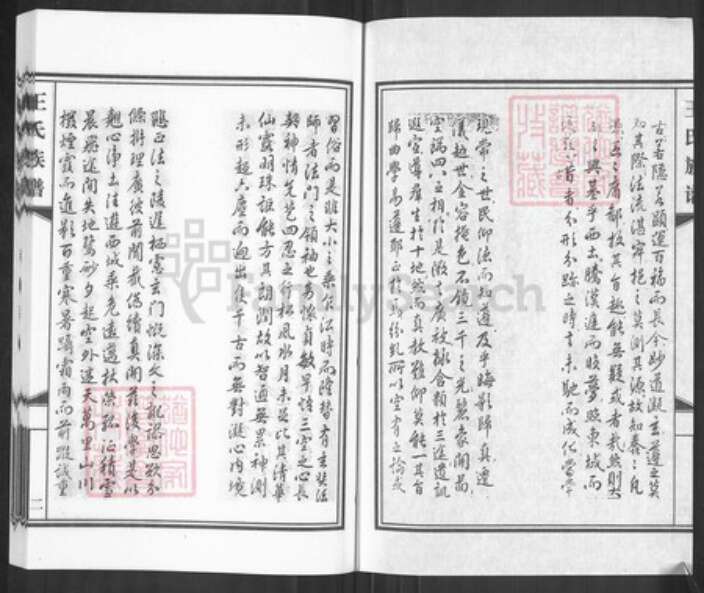 河北省沧州孟村回族自治县新县镇王氏四贤堂族谱-王氏族谱.pdf电子版预览图5