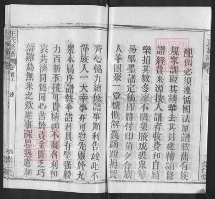 湖北省黄冈市麻城市王氏崇仁堂族谱-王氏族谱.pdf电子版预览图4